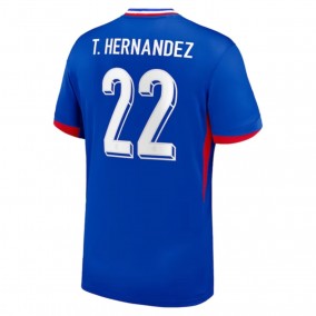 Prima Maglia Francia T. Hernandez 22 Euro 2024